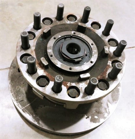 CONMET Preset Hub And Rotor Assy 2.14" Stud Standout P/N CM10045229, 10020141A (8756599030076)