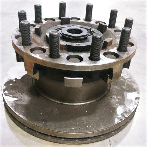 CONMET Preset Hub And Rotor Assy 2.14" Stud Standout P/N CM10045229, 10020141A (8756599030076)