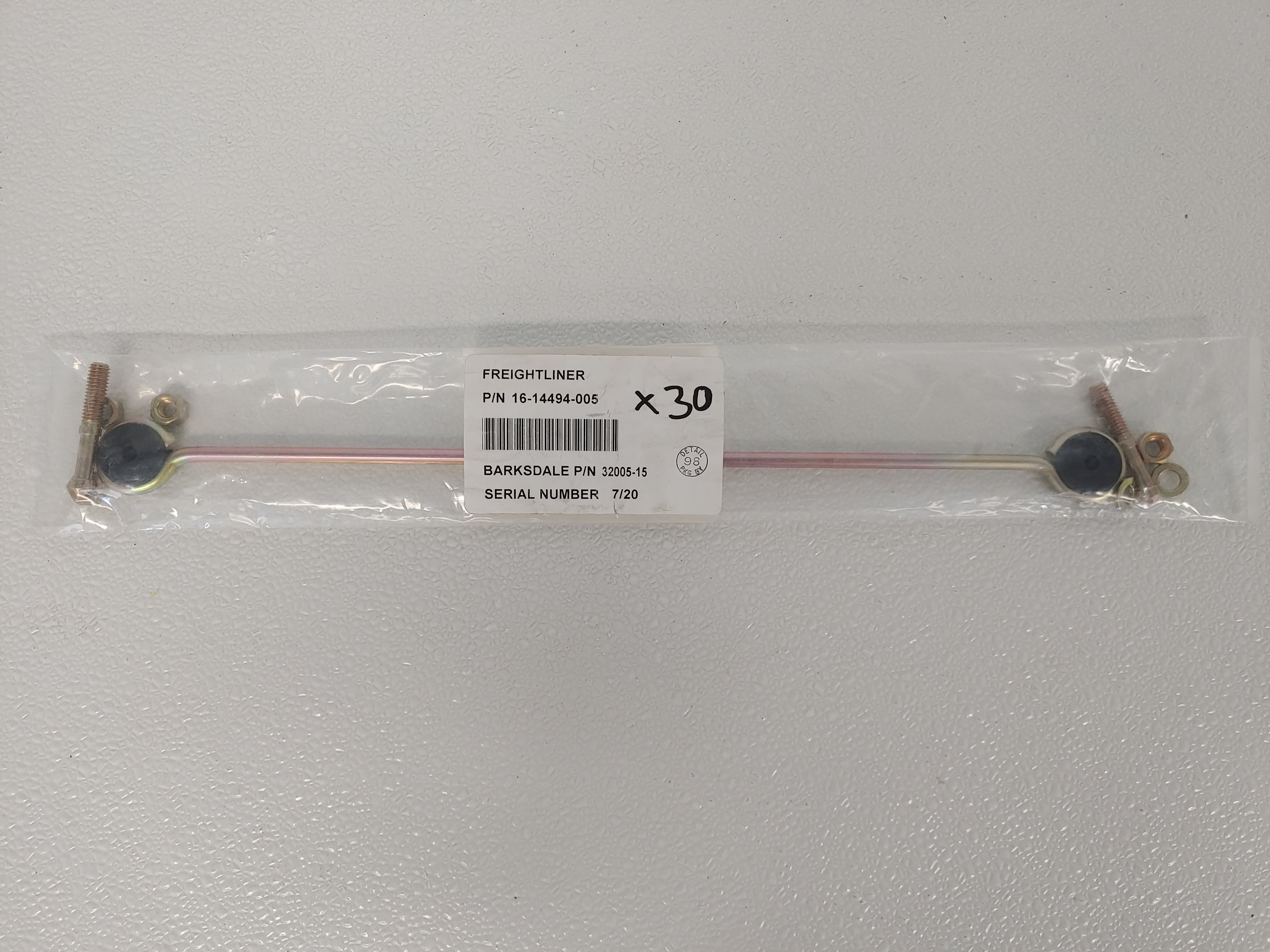 New Freightliner Leveling Control Linkage Assy Kit - P/N 16-14494-005 (10105335873852)