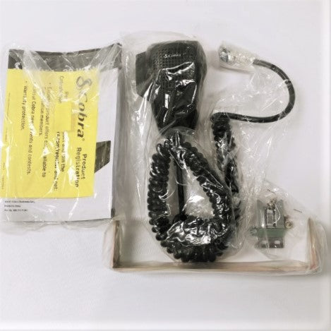 Cobra CB Radio 4 Pin Microphone W/Mounting Brackets P/N CA-73 (8756566720828)