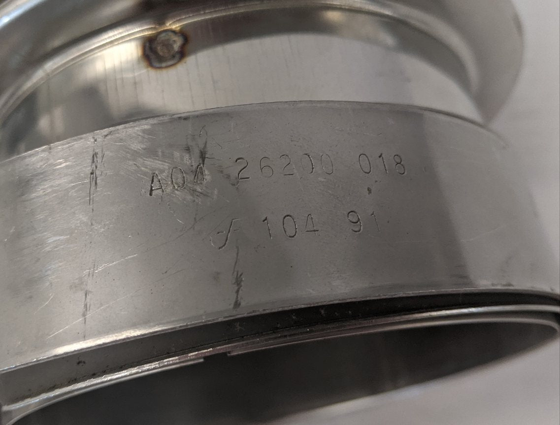 Freightliner 5 IN X18 IN Flange / ID Flex Bellows Exhaust - P/N A04-26200-018