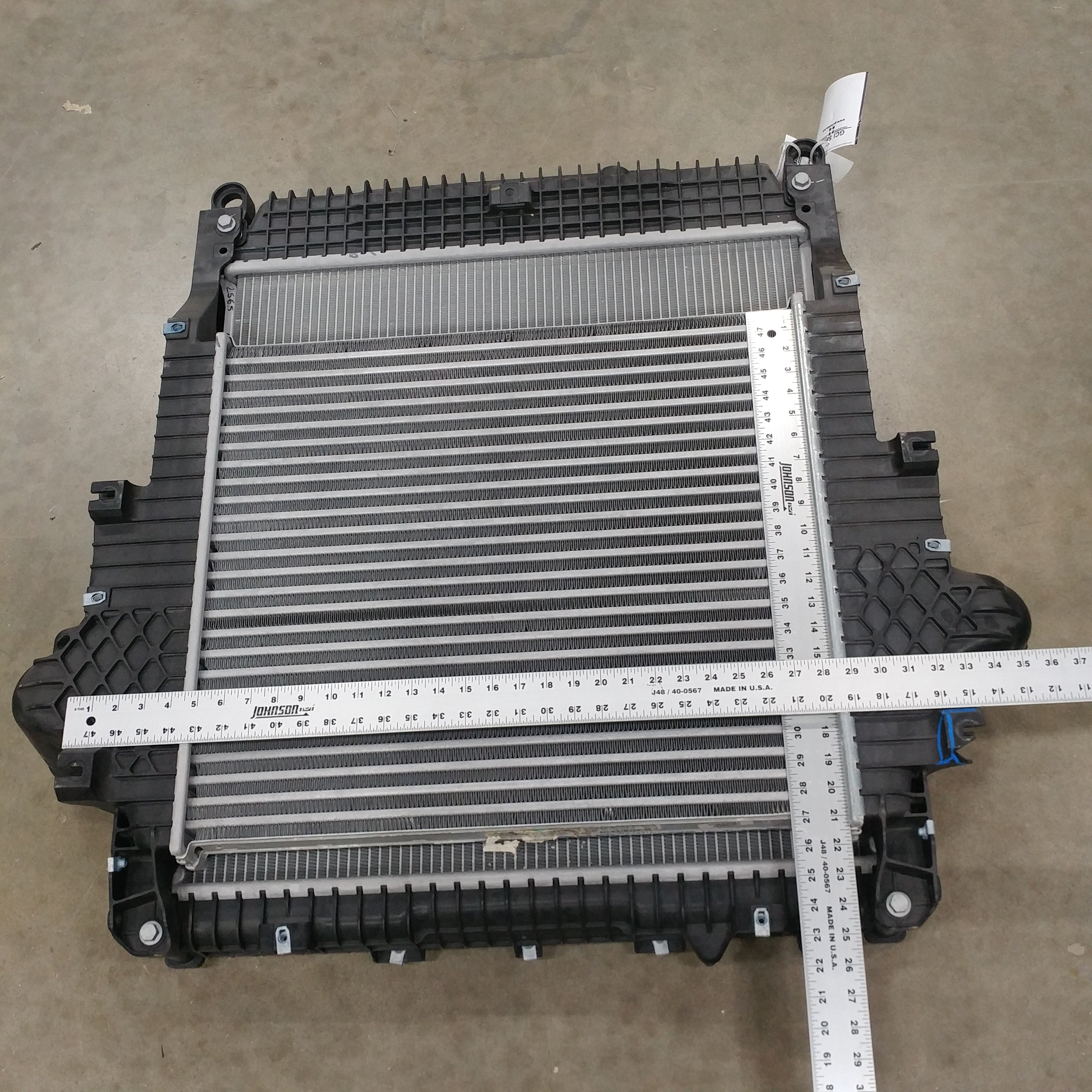 Damaged FL M2 Radiator - TXE1004015 & CAC - TXE1030482 Assy - P/N 05-34530-005 (8679003160892)