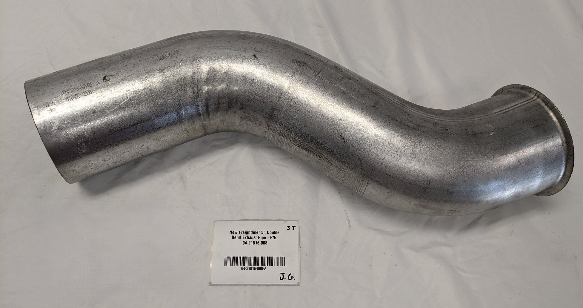 Freightliner 5" Double Bend Exhaust Pipe - P/N 04-21016-008