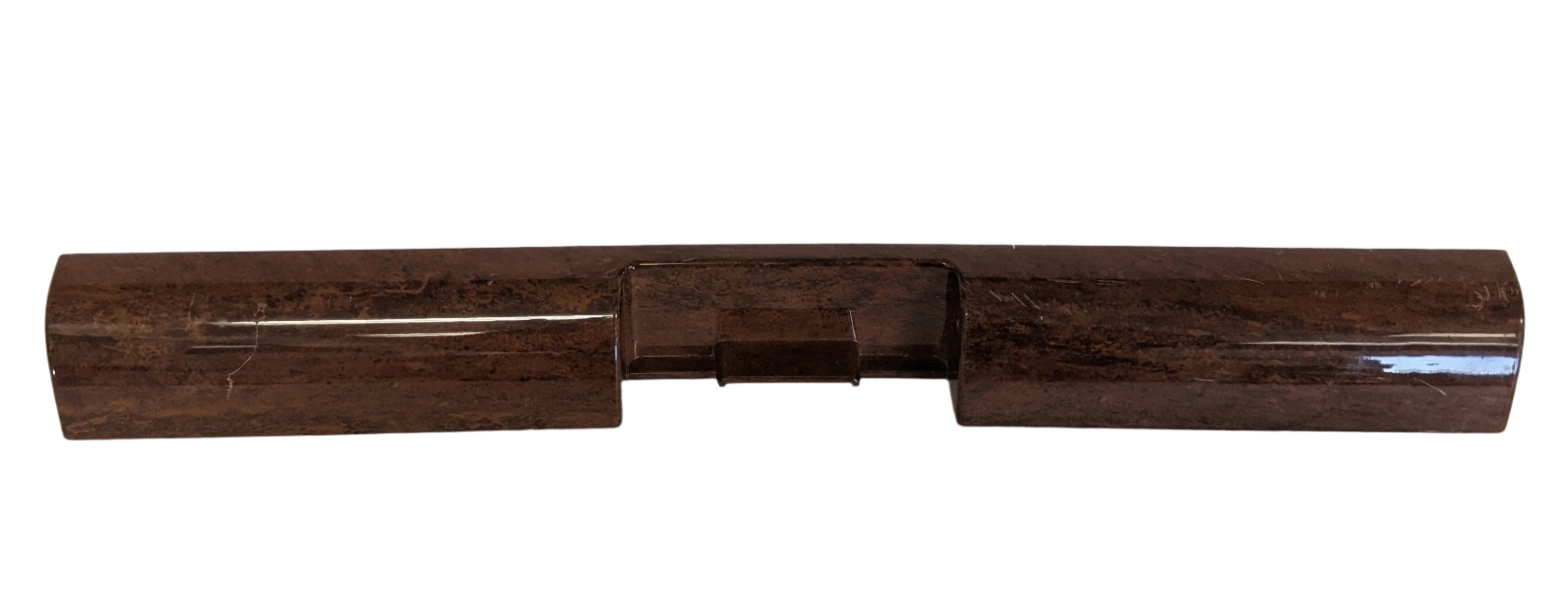 Used Freightliner CAS P3 17 3/4" L Woodgrain Door Latch Trim - P/N 18-59449-001 (9957325766972)