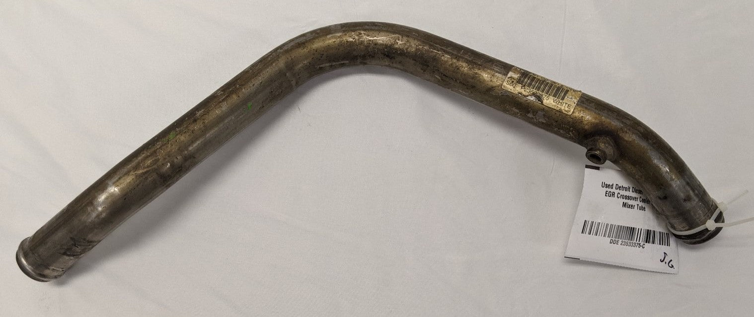 Used Detroit Diesel Series 60 EGR Crossover Cooler to Mixer Tube - P/N P23533375