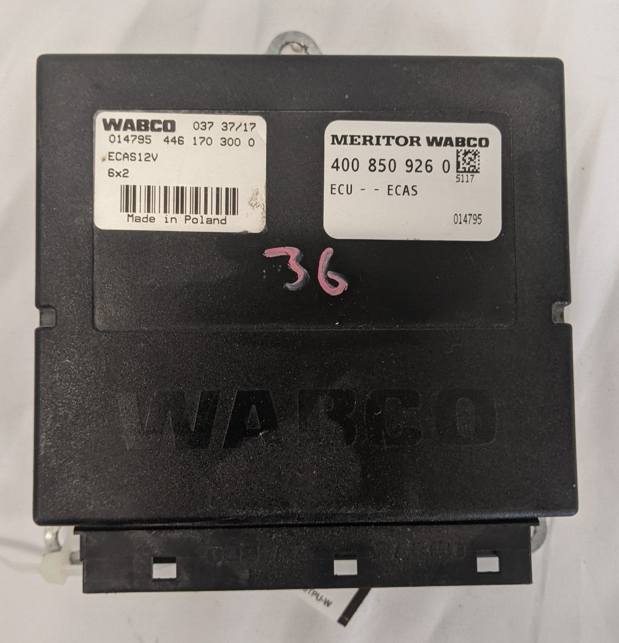 Used Freightliner Wabco ABS ECU Module - WAB 400 850 924 0, WAB 446 170 300 0