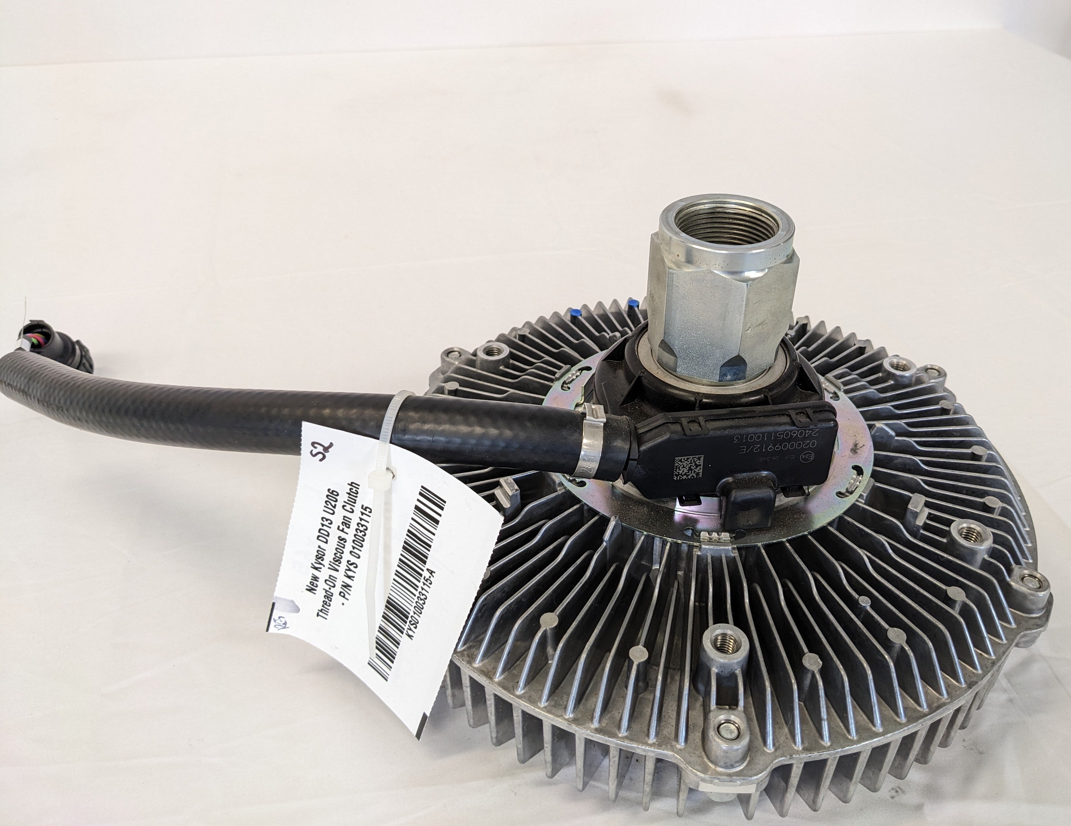New Kysor DD13 U206 Thread-On Viscous Fan Clutch - P/N KYS 010033115 (10085640110396)