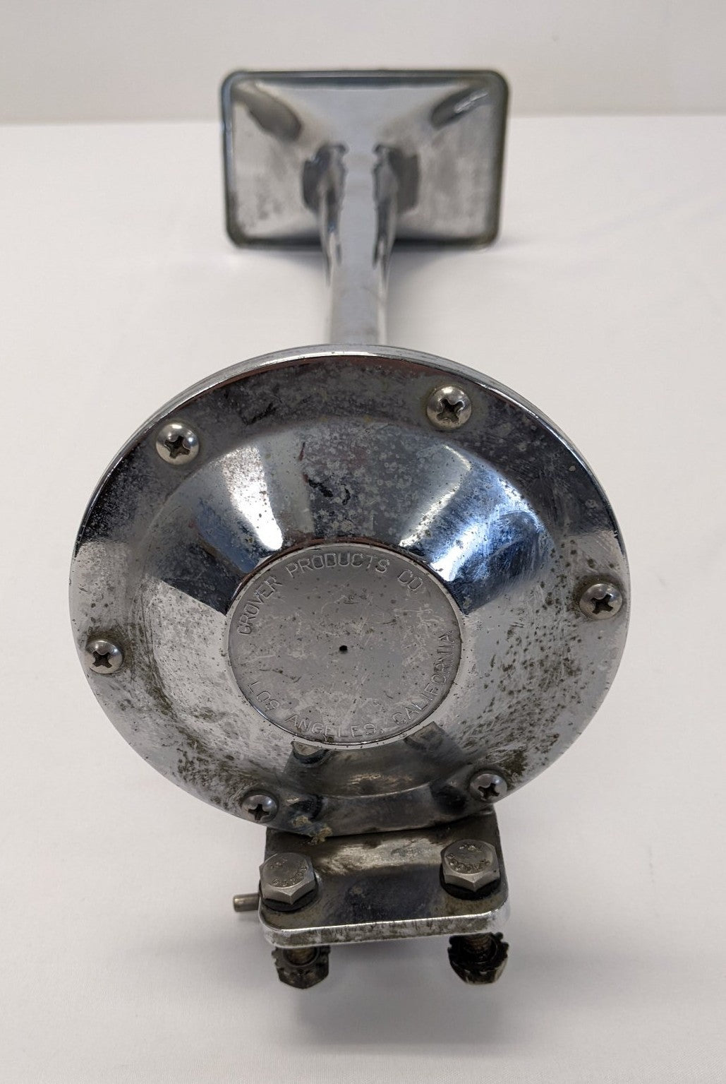 Grover Truktone Rectangular Air Horn 22" Chrome | P/N 2001