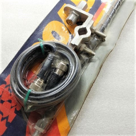 RoadPro 3' Standard Series Black Mirror Mount CB Antenna Kit - P/N RP-83B (8757233090876)