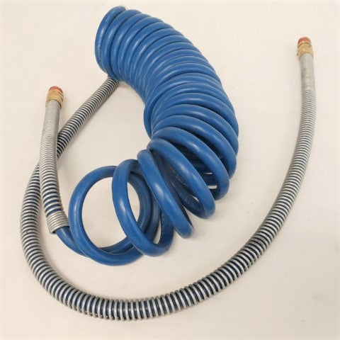 Used Parker *Blue Only* 15 Ft. Trailer Coil Hose - P/N: A12-15880-001 (8754873401660)