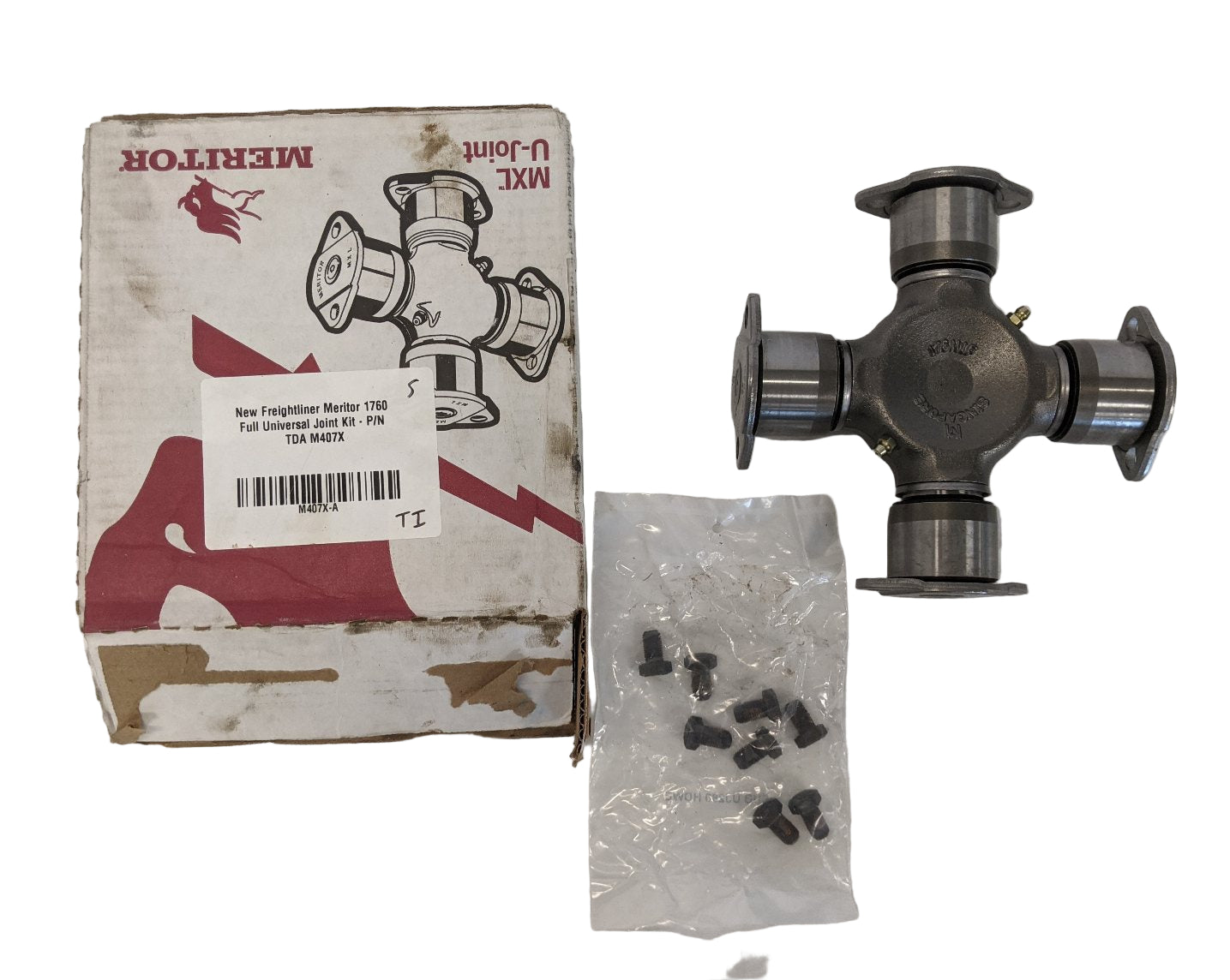 New Freightliner Meritor 1760 Full Universal Joint Kit - P/N TDA M407X (10163660652860)