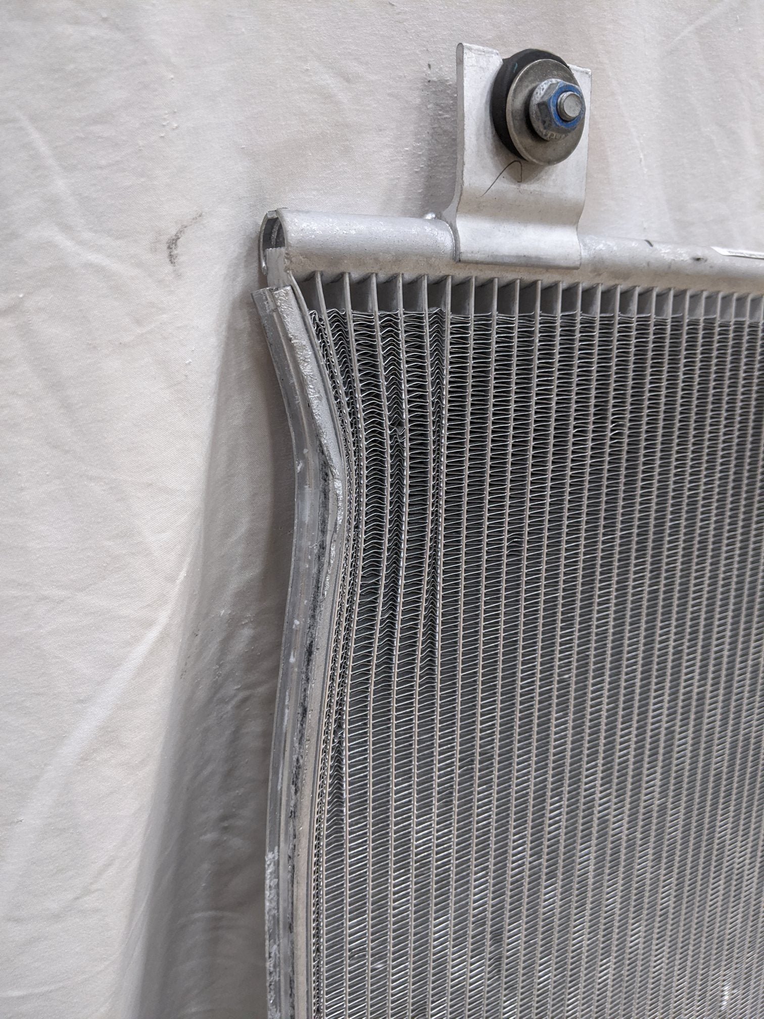 Damaged Freightliner M2 27 1/4" x 20 1/8" AC Condenser - P/N A22-73466-000 (6805304967254)