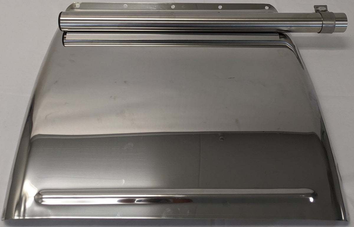 BettsHD Freightliner RH Stainless Quarter Fender Panel | SP221FL5
