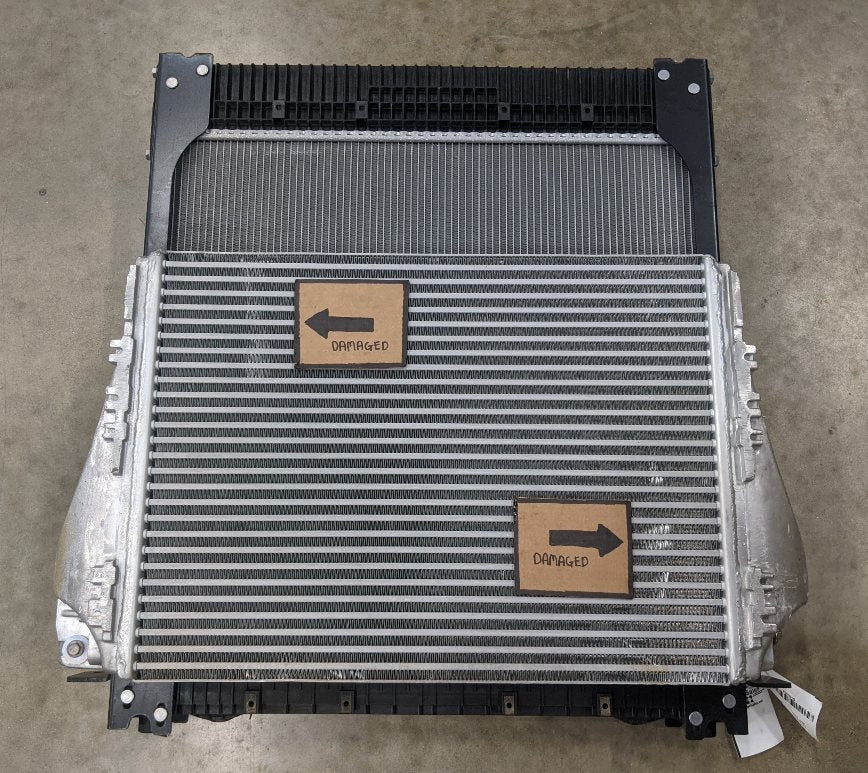 Freightliner M2 Charge Air Cooler 01-32211-000 & Radiator - P/N  A05-30693-000 (10027309957436)