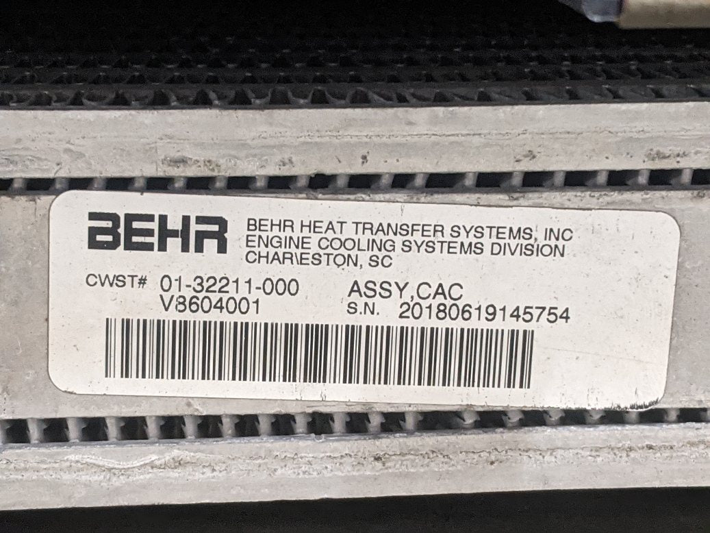 Freightliner M2 Charge Air Cooler 01-32211-000 & Radiator - P/N  A05-30693-000 (10027309957436)