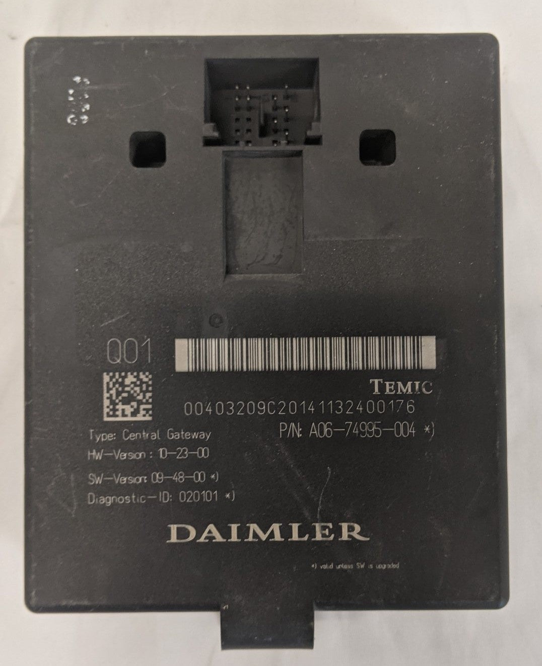 Freightliner Cascadia Central Gateway ECU Module | A0660974004