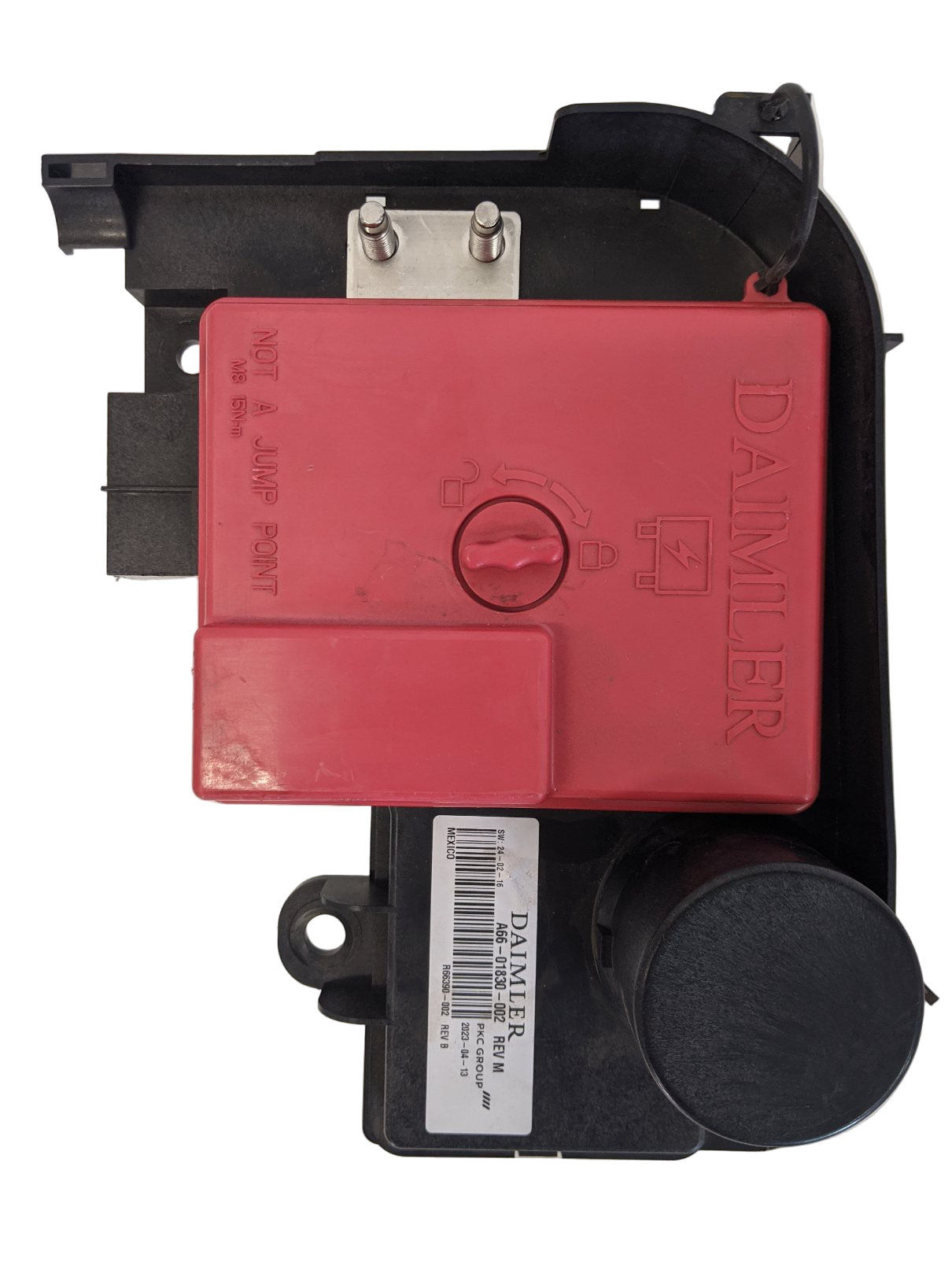 Damaged Freightliner Daimler Battery Cable Access Power Module-P/N A66-01830-002 (10174385357116)