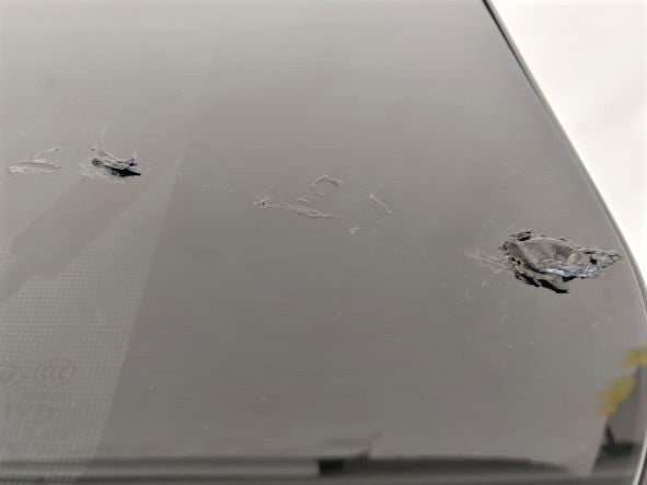 Damaged Western Star LH Sleeper Roof Window - P/N A18-63559-000 (8758427648316)