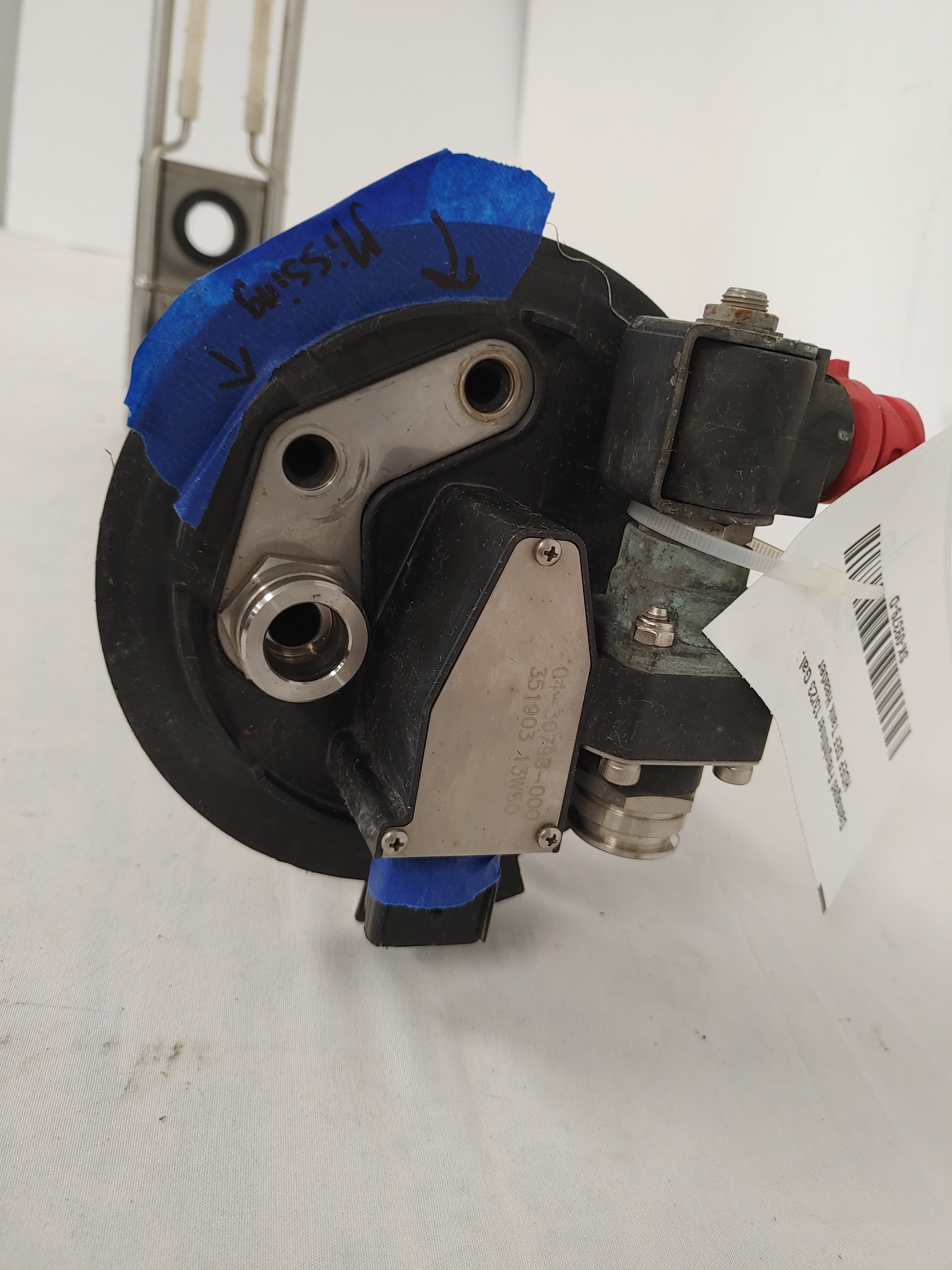 Damaged Freightliner 13/23 Gal. HDEP DEF Tank Header - P/N 04-30798-000 (8337857380668)