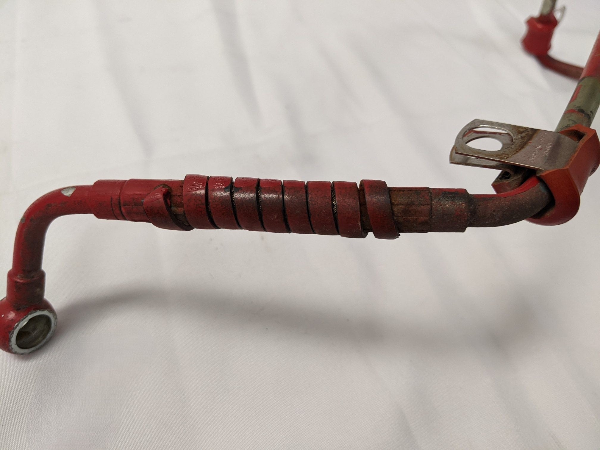 Used Cummins ISX QSX Flexible Fuel Drain Tube | P/N 3685982