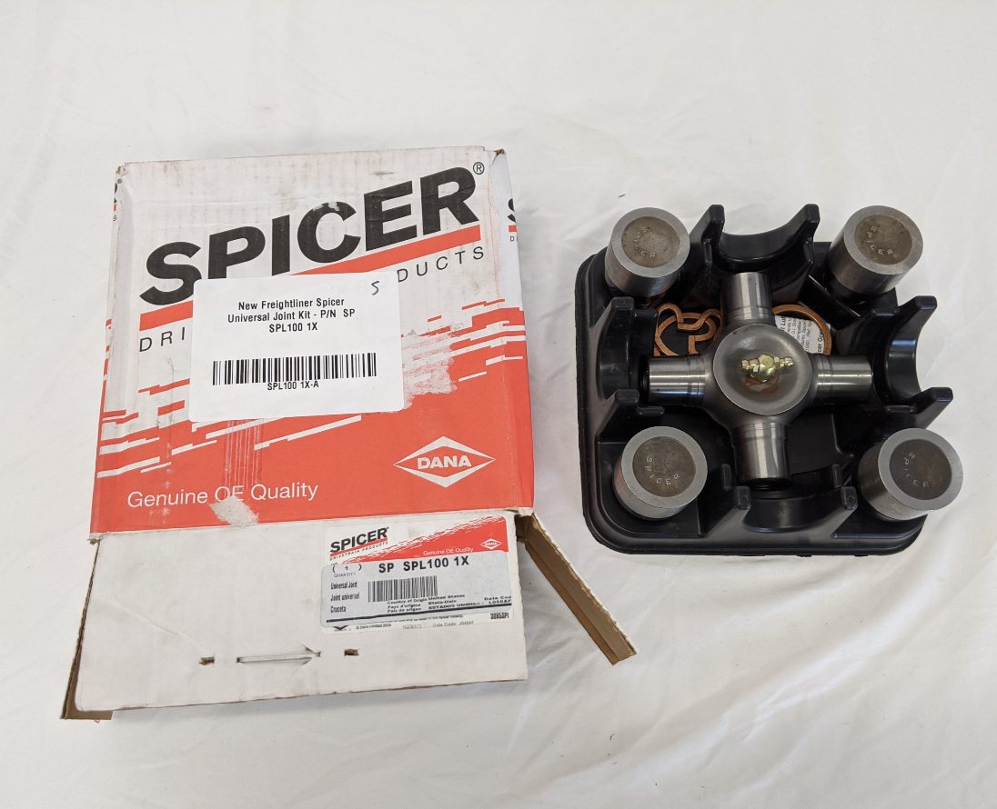 New Freightliner Spicer Universal Joint Kit - P/N SP SPL100 1X (10163662618940)