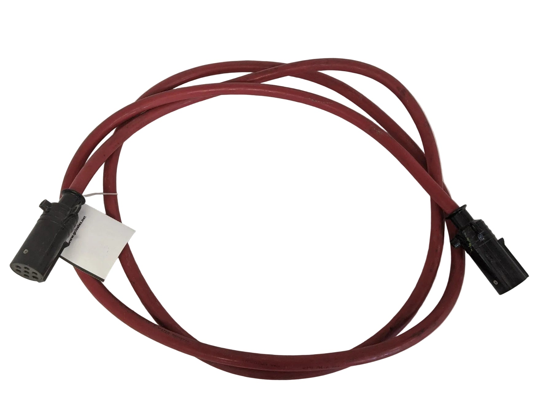 Damaged 12 Foot 7-Way Straight Electrical Tractor to Trailer Cable (10008024744252)