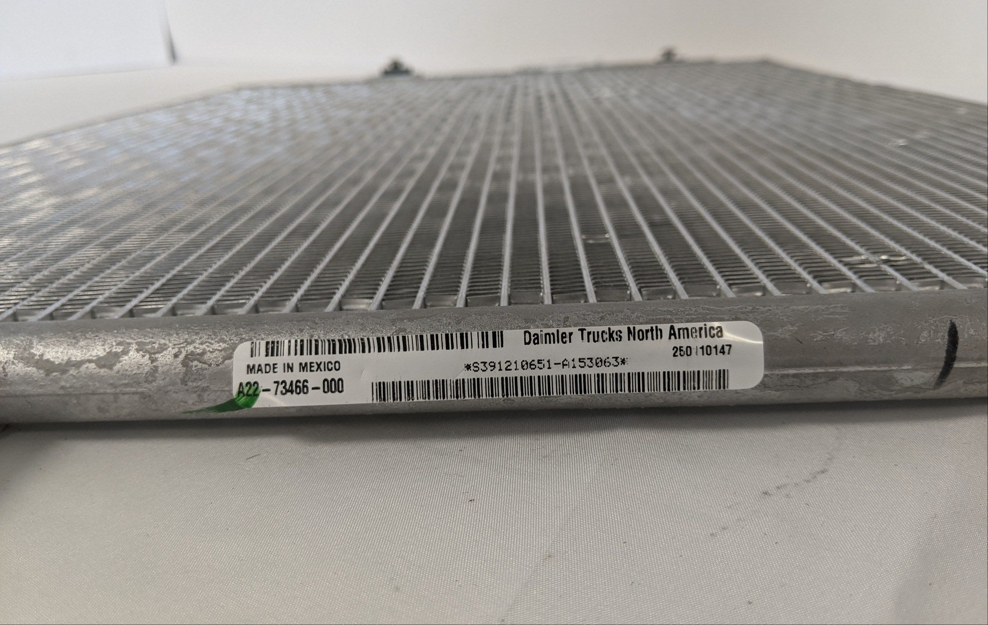 *Bent* Freightliner M2 27 1/4" x 20 1/8" AC Condenser - P/N  A22-73466-000 (8496939368764)