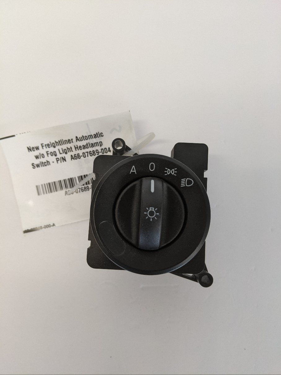 New Freightliner Automatic w/o Fog Light Headlamp Switch - P/N A66-07689-004 (10109749756220)