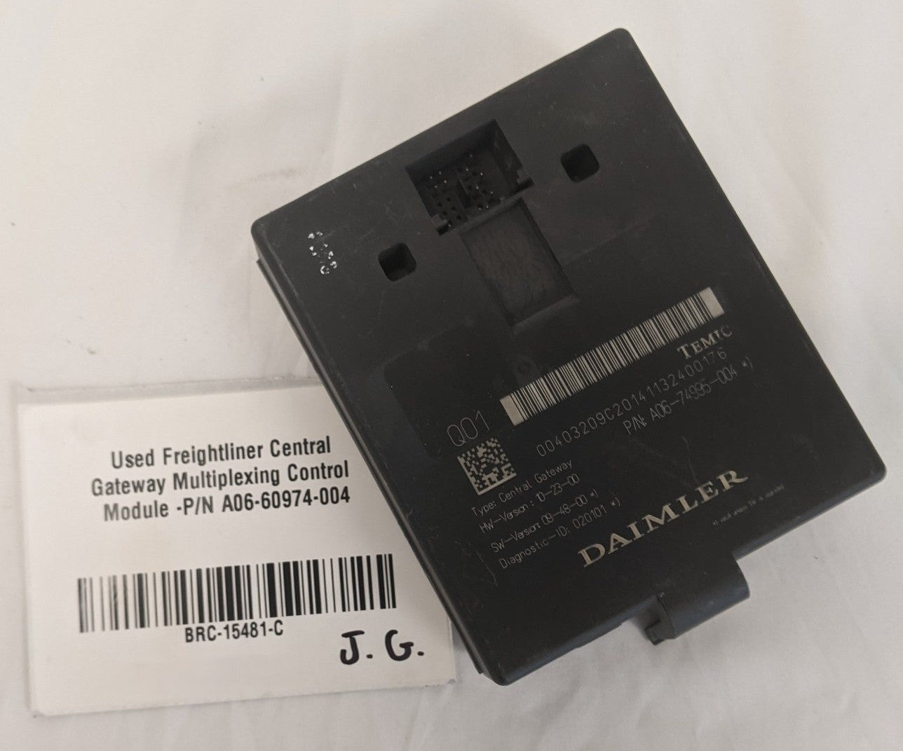 Freightliner Cascadia Central Gateway ECU Module | A0660974004