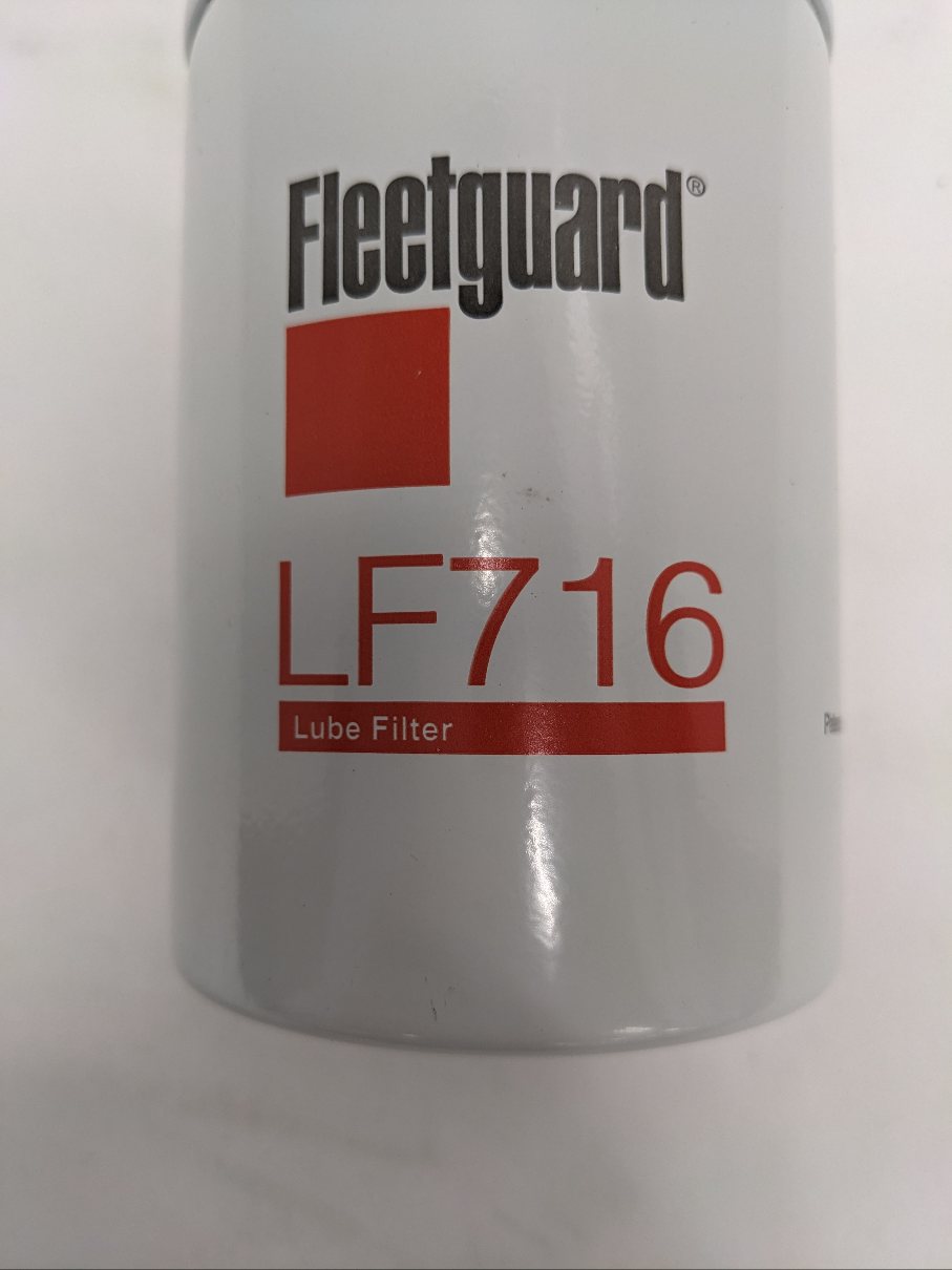 New Fleetguard Spin-On Oil Filter - P/N FG LF716 (10134395814204)