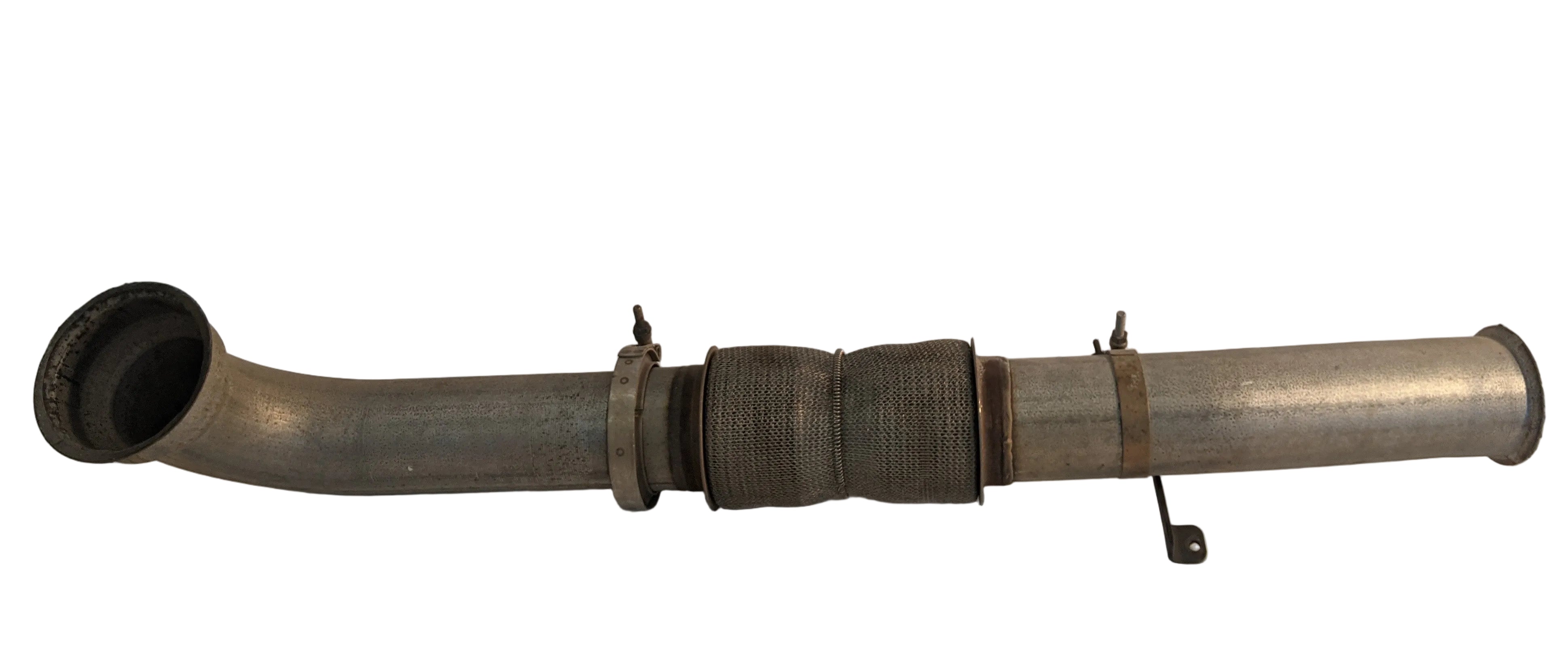 Used Freightliner DD13 4" Exhaust Inlet Bellows & Elbow Pipe - P/N 04-28907-000 (10093198803260)