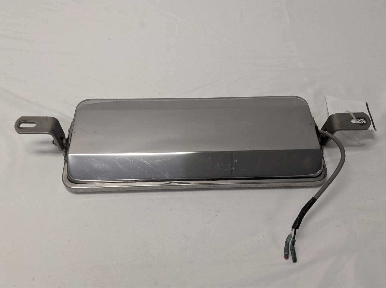 West Coast Heated Mirror 16x7 Angle Back Stainless (VEL 705335) | Used