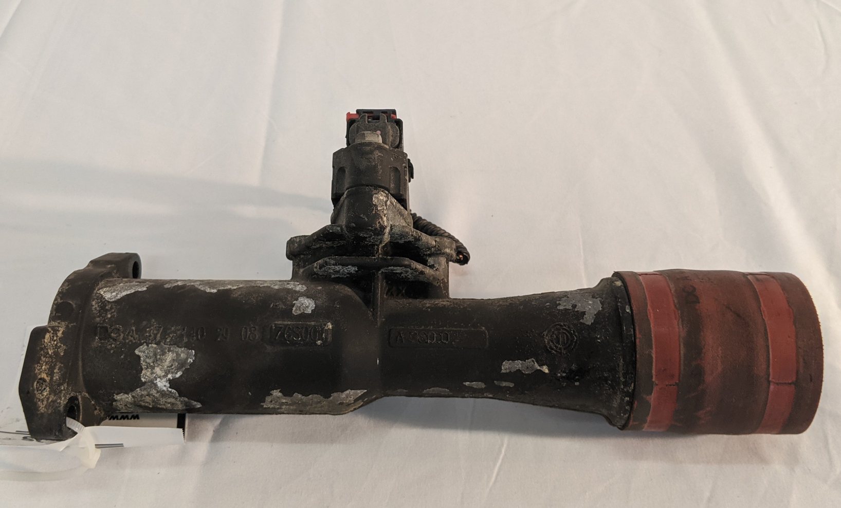 Used Detroit Diesel DD15 Engine EGR Air Transfer Tube - P/N A 471 140 29 08 (10071129162044)