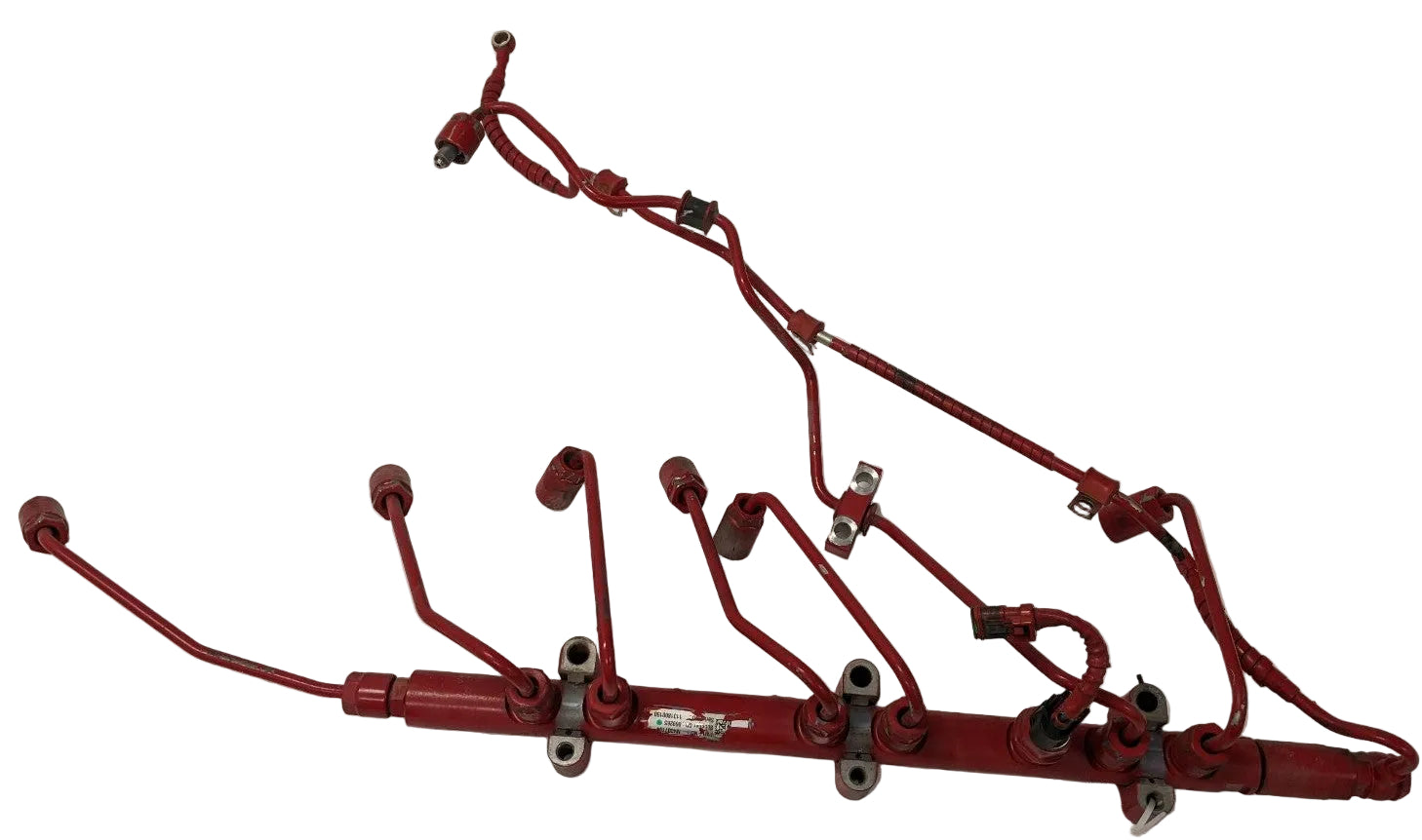 Used Cummins ISX 15 Fuel Rail Accumulator w/ Tubes | P/N 4307194