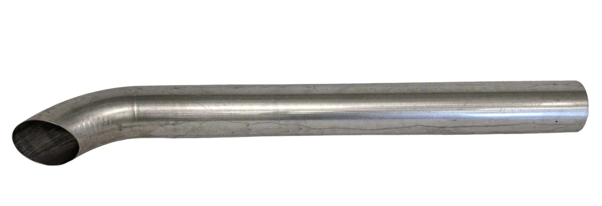 New Freightliner 5" Dia. 50" Long SS Curved Exhaust Pipe Stack- P/N 04-24297-050 (9891253289276)
