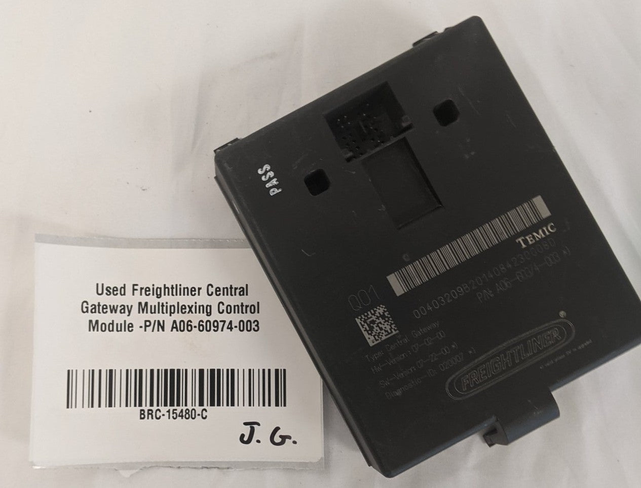 Freightliner Cascadia Central Gateway ECU Module | A0660974003