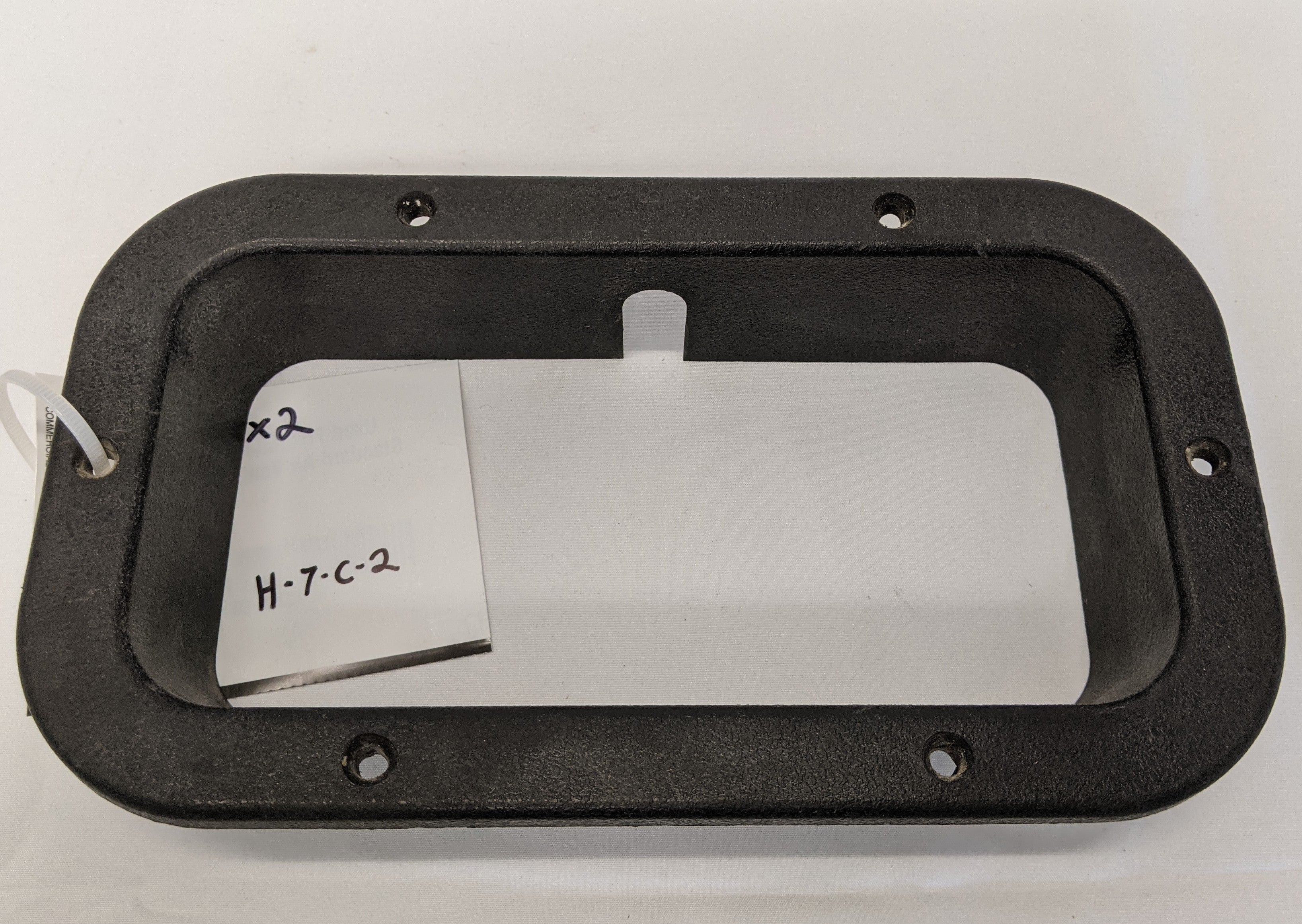 Used Freightliner Black Standard Air Vent Trim Ring - P/N 18-18775-001 (10023952613692)