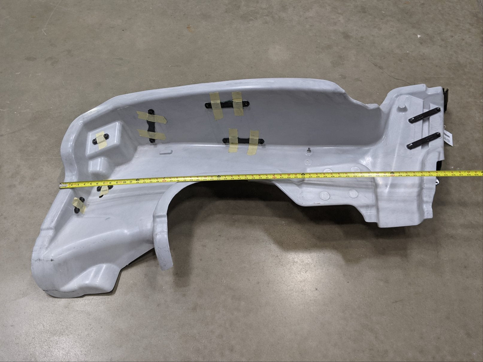 Freightliner LH Hood Reinforcement Panel & Bracket - 17-15292-002