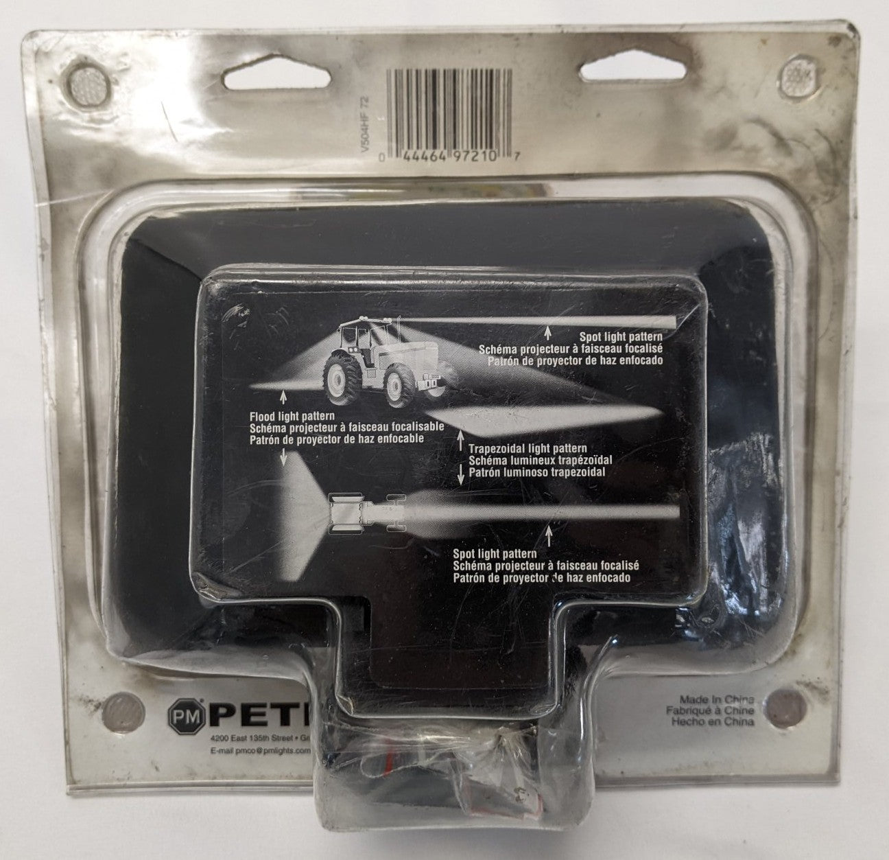 New Peterson Tractor Halogen Flood Work Light V504HF