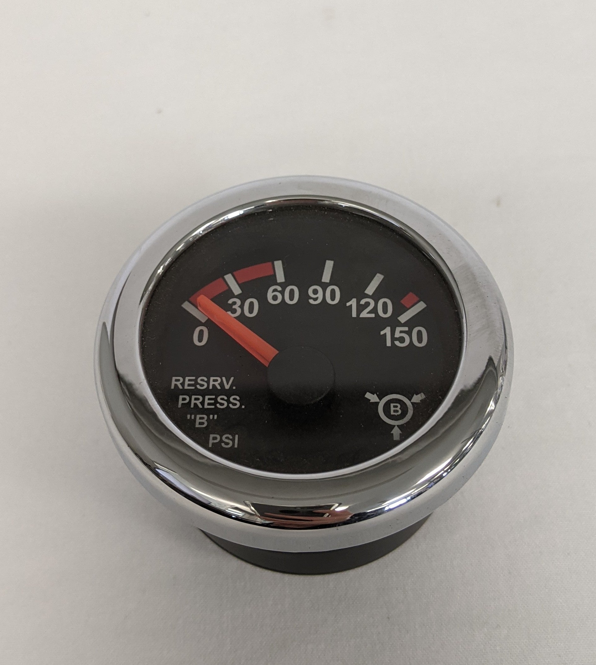 Western Star 'B' Pressure Reservoir Dash Air PSI Gauge - P/N A22-71475-002 (9964530925884)