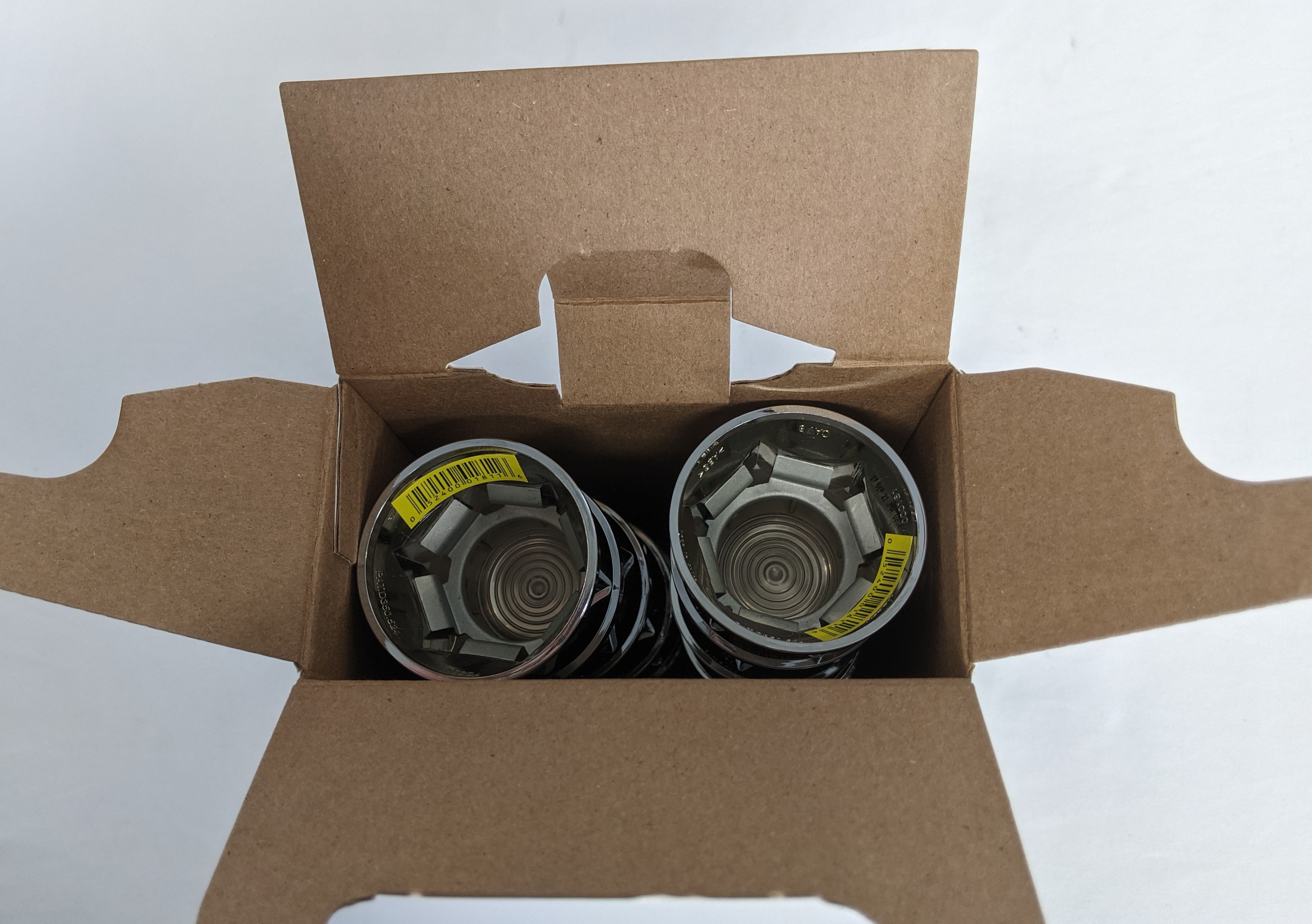 New *10 Piece* Hug-A-Lug 1 1/4" (33 mm) Wheel Nut Cover - P/N ALU 001813 (9967696609596)