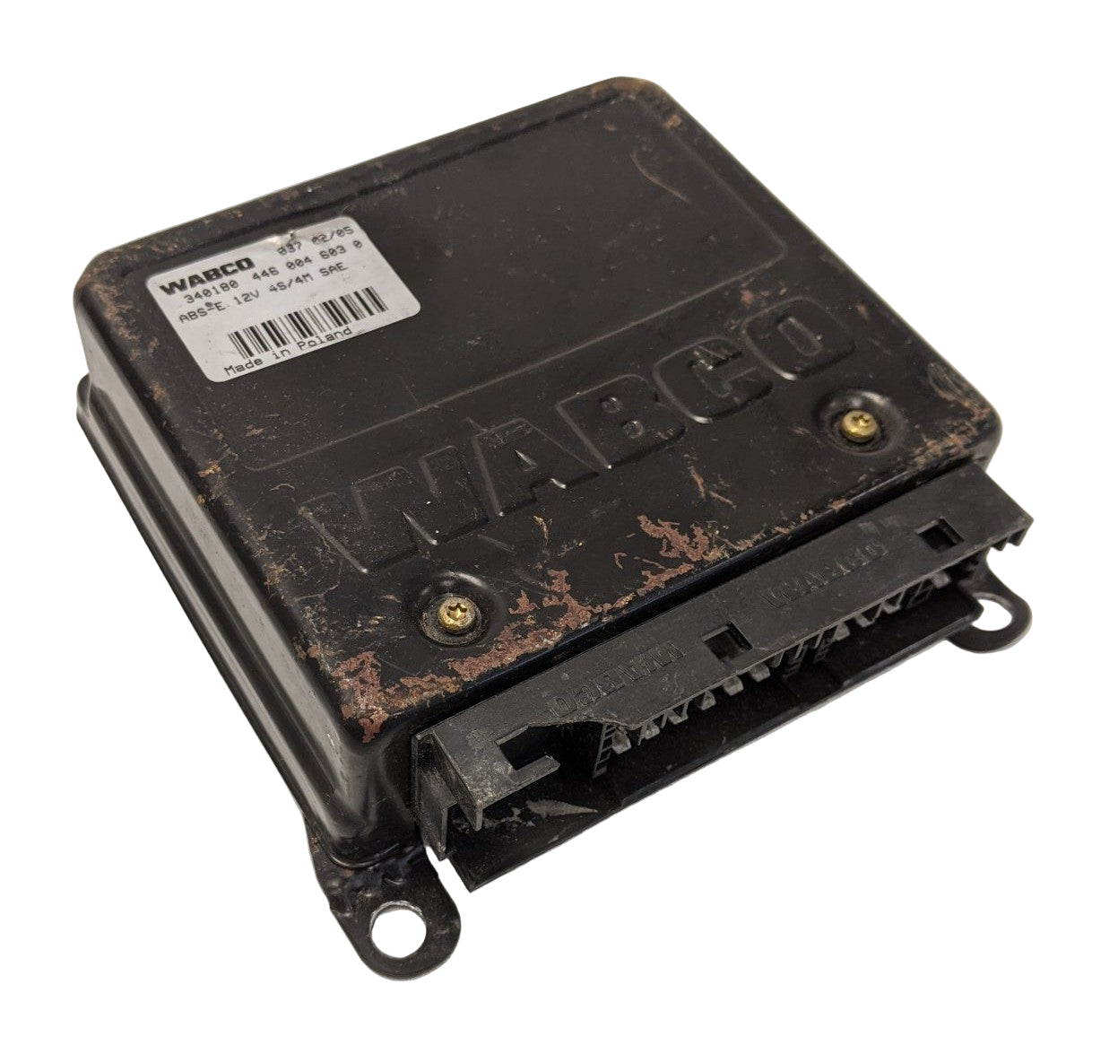 Damaged Wabco 12V ABS Electronic Control Module - P/N WAB 446 004 603 0