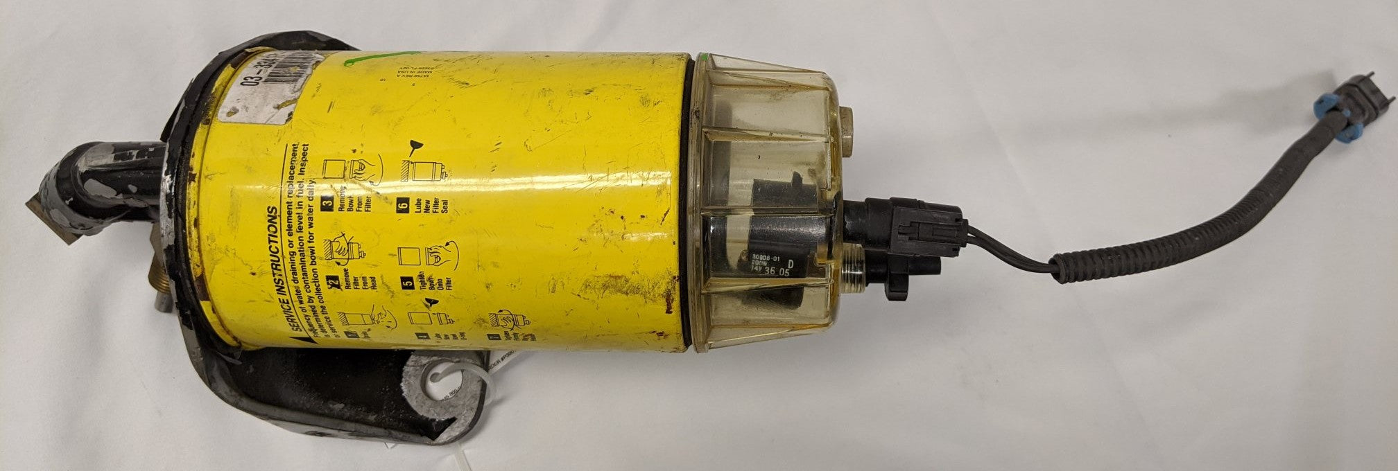 Used Alliance 12V Fuel Water Separator - P/N 03-33417-222