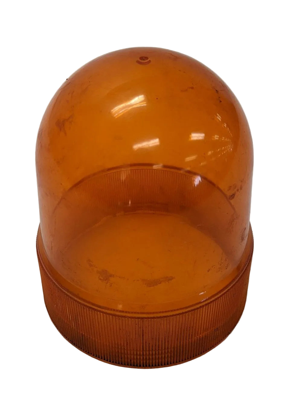 Used Vintage Rotating Emergency Beacon Light Lens Replacement