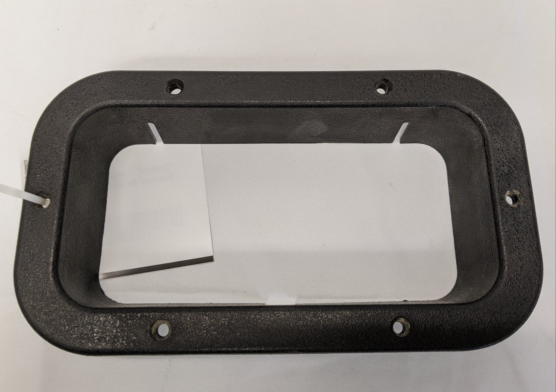*Cracked* Freightliner Black Standard Air Vent Trim Ring -P/N 18-18775-001 (10023952253244)