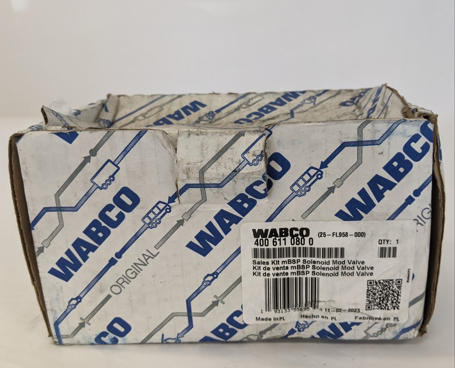 New Wabco ABS modulator 12V Valve Kit - 25-FL958-000 (10129281188156)