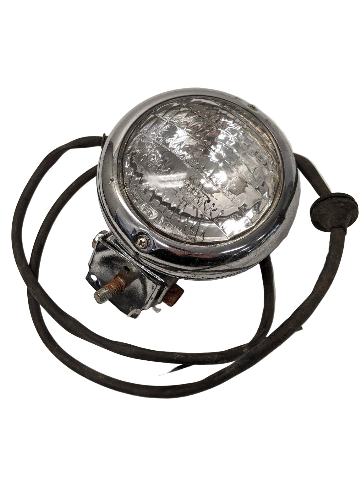 Used Grote Chrome Spotlight w/ Bracket Fog Utility | GRO 6412