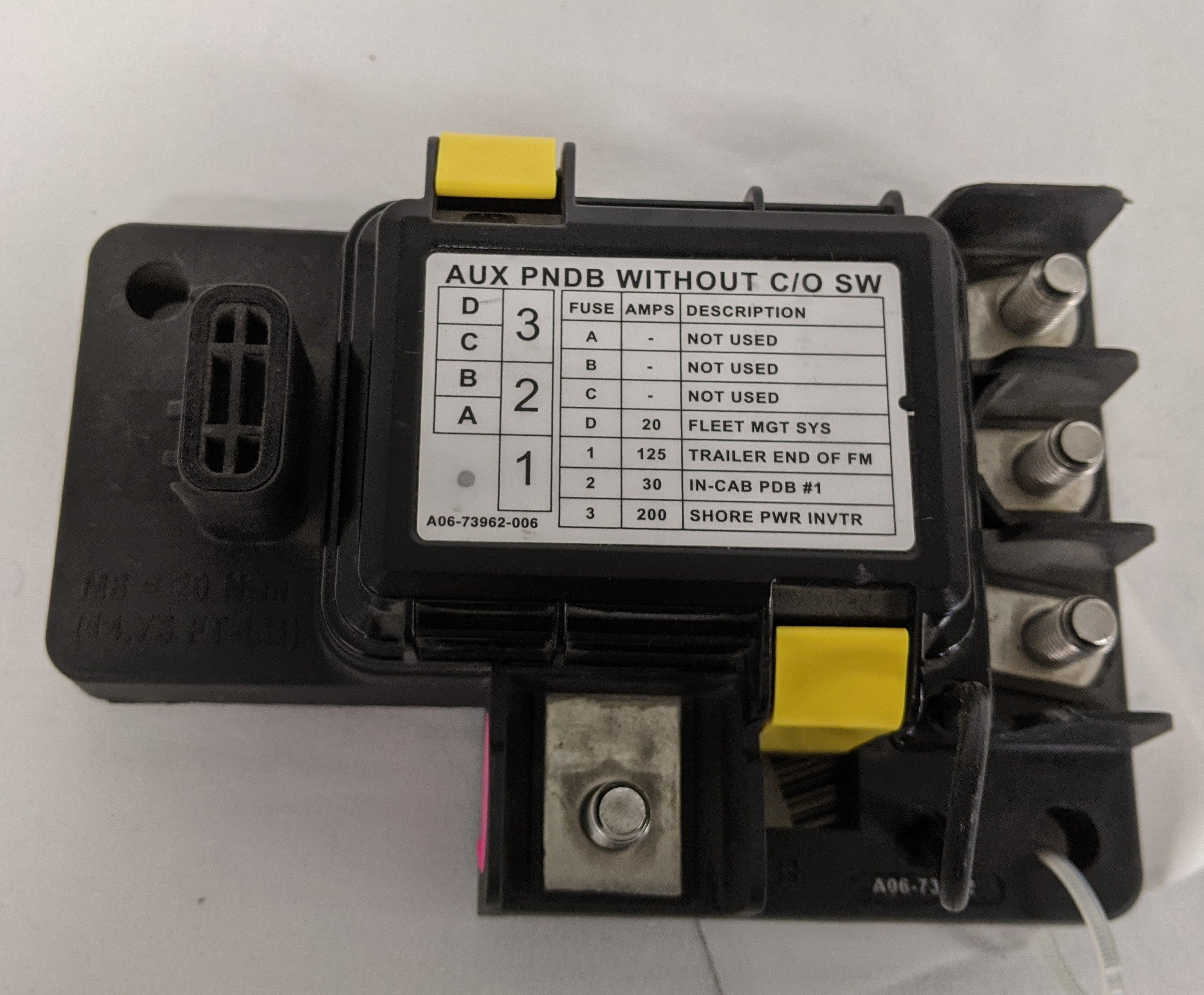 Littelfuse Aux PNDB Without C/O Switch by Sterling A06-73962-006, A66-03713-006 (3939713679446)