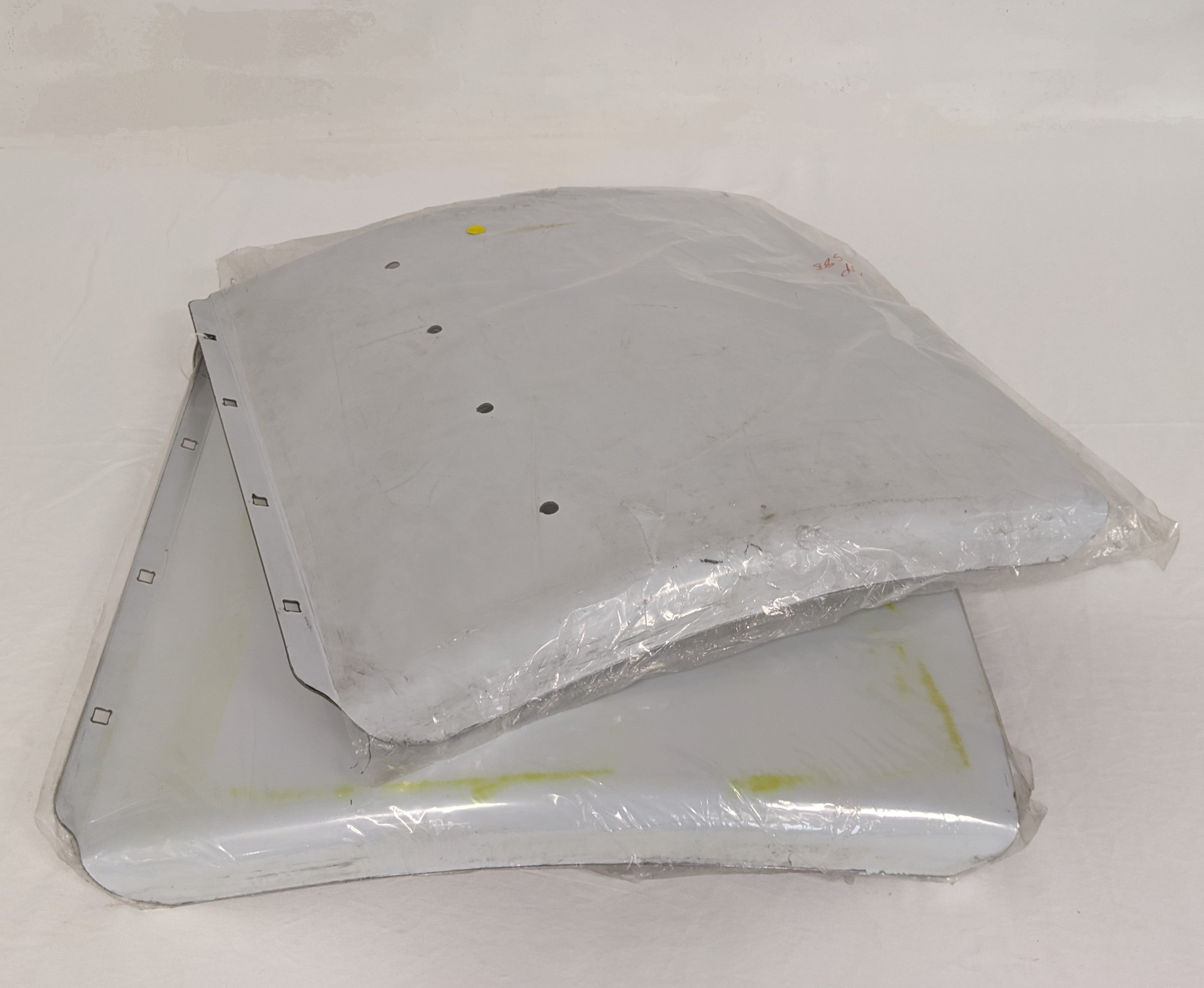 *Set Of 2* UP 24" x 24" SS 'Chrome' Standard Quarter Fender - P/N: 10585 (9913021956412)