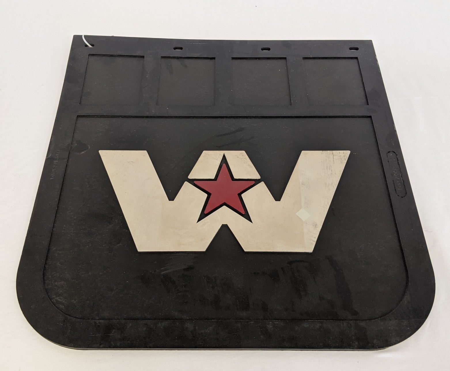 Western Star LH/RH 24" Straight Mud Flap - P/N 22-69557-001 (9948297724220)